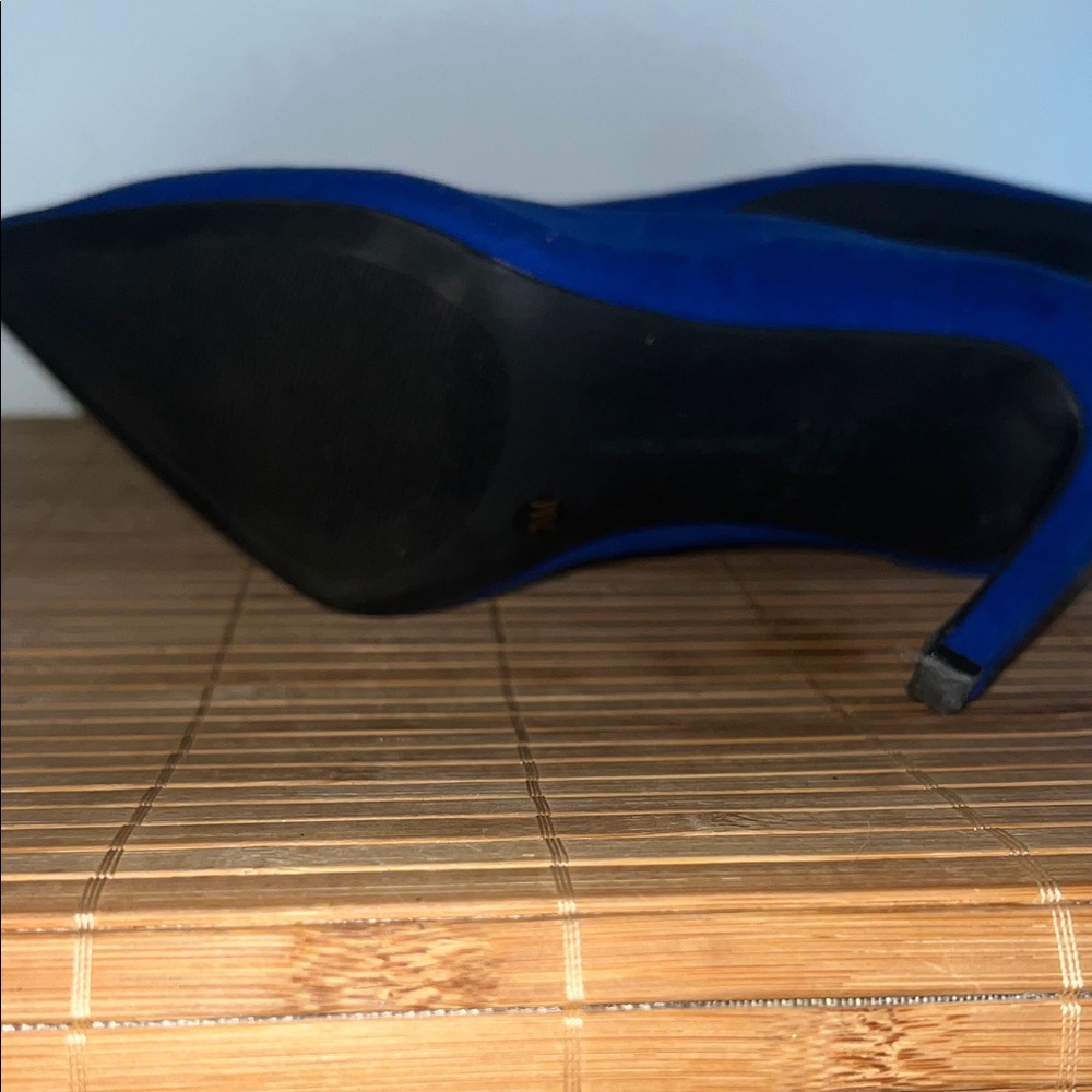 INC International Concepts Blue Heels - Picture 3 of 5
